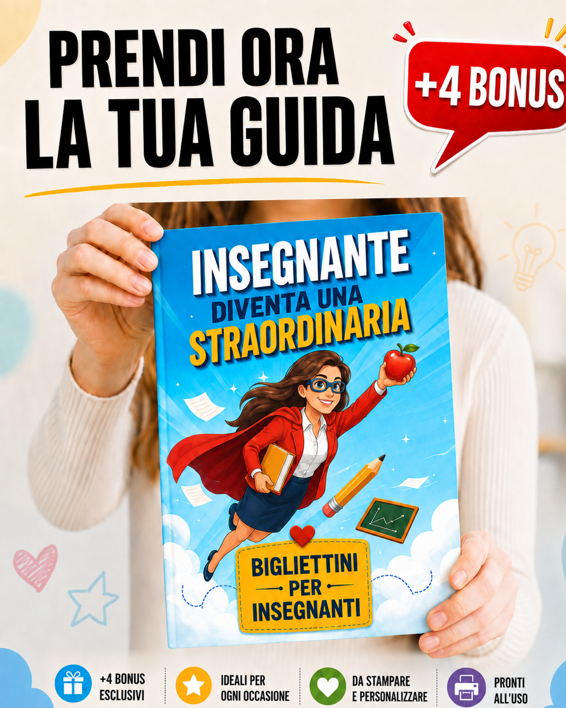 Bigliettini per insegnanti